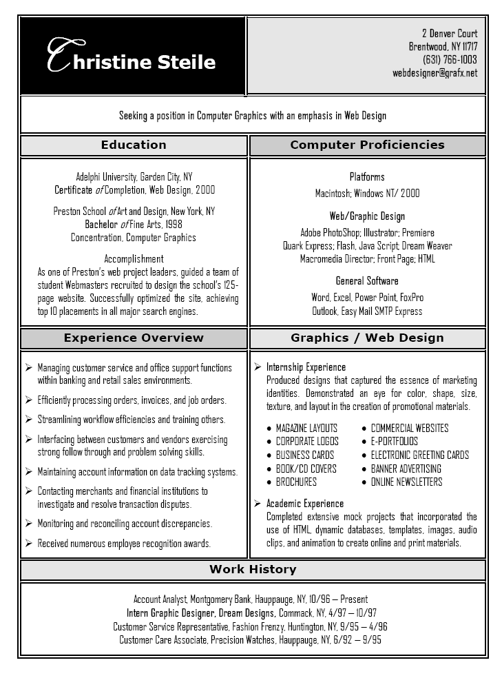 resume for career change template   free programs